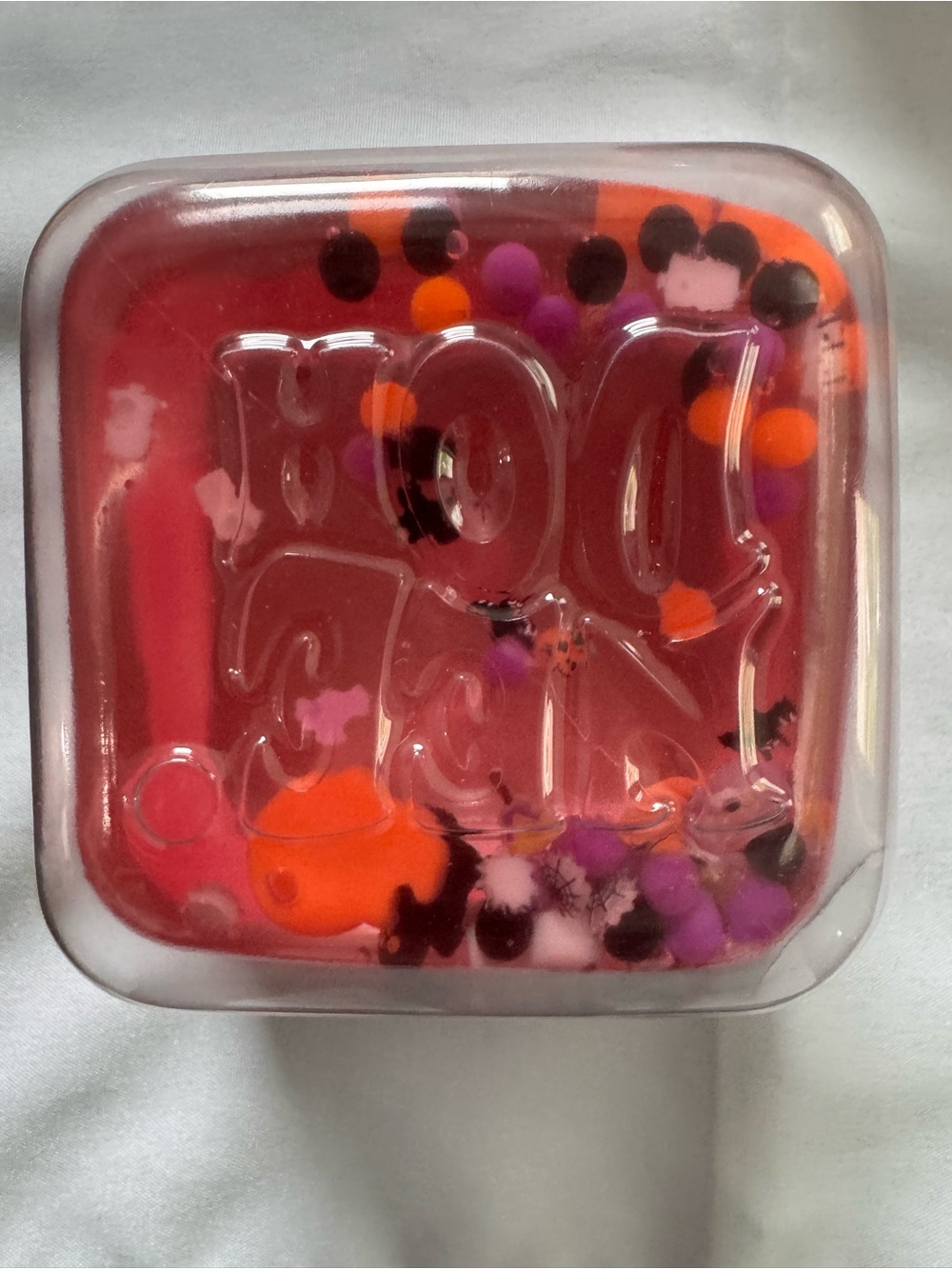 Pink, blue, purple Kids Sensory Squishy Toy with Colorful Confetti - Unbranded
